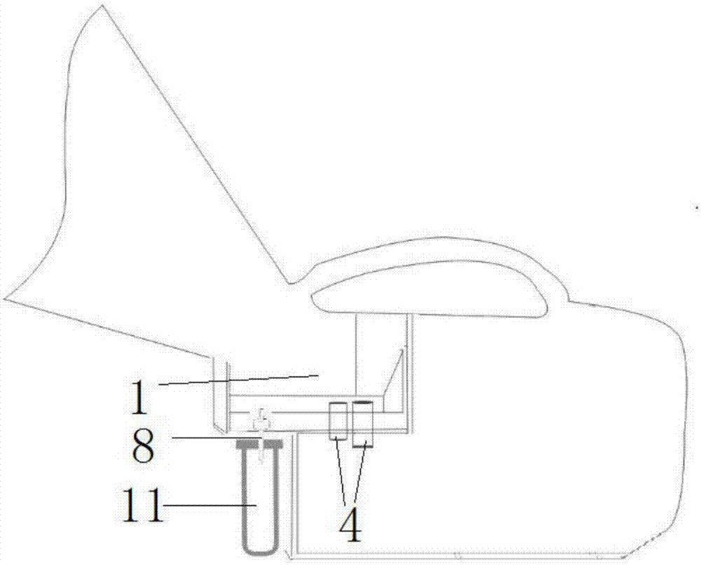 Automatic 'urine three-cup test' specimen collection device