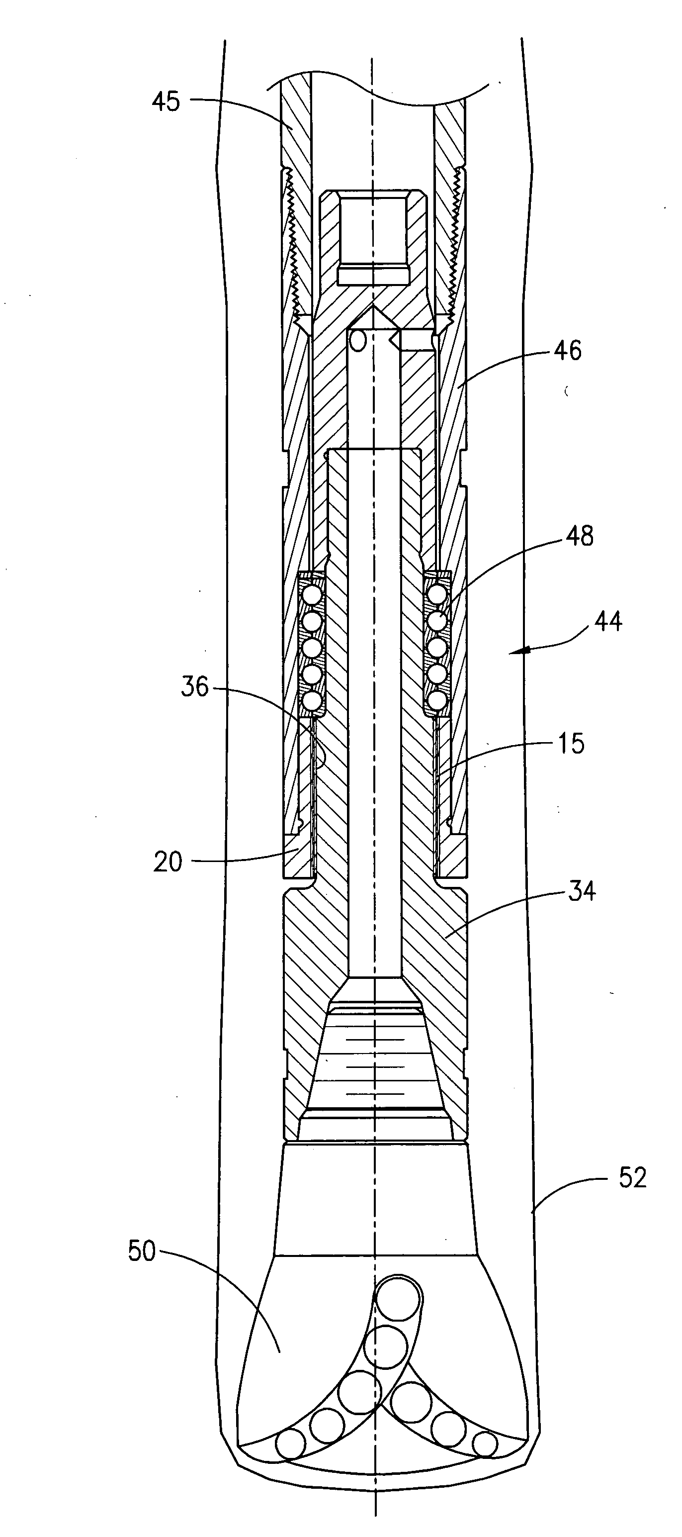 Process for manufacturing a bearing