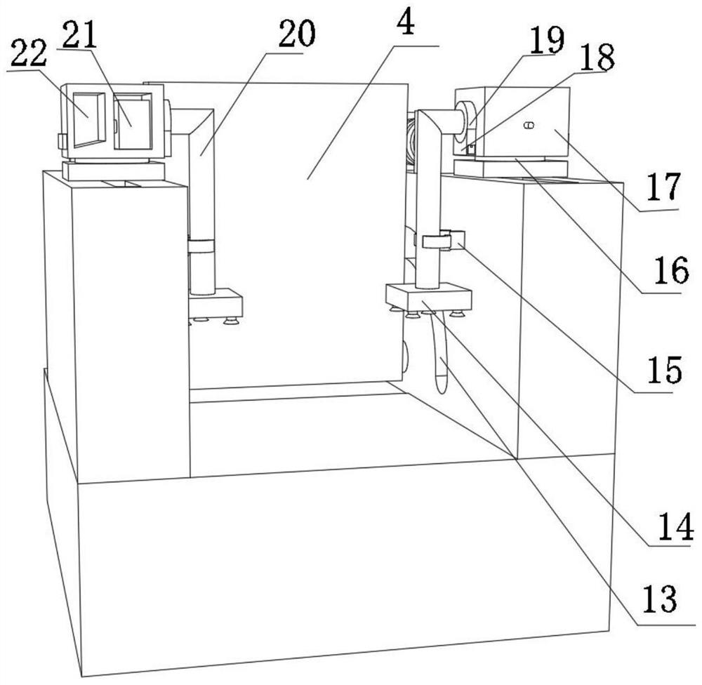 Dust purification treatment device for stone engraving