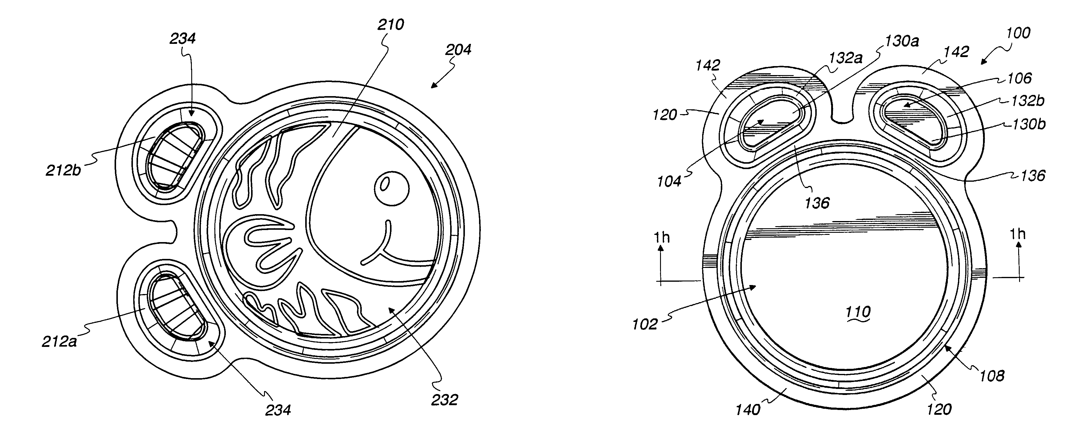 Compartment plates having themes and method for manufacturing and packaging the same