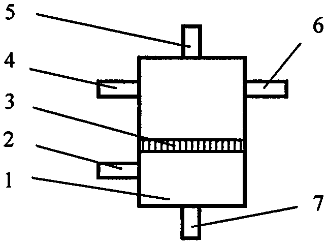 Regeneration method for ferric chloride for denitration