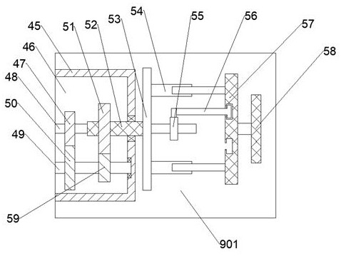 Cleaning device for treating building curtain wall steel frame through unmanned aerial vehicle