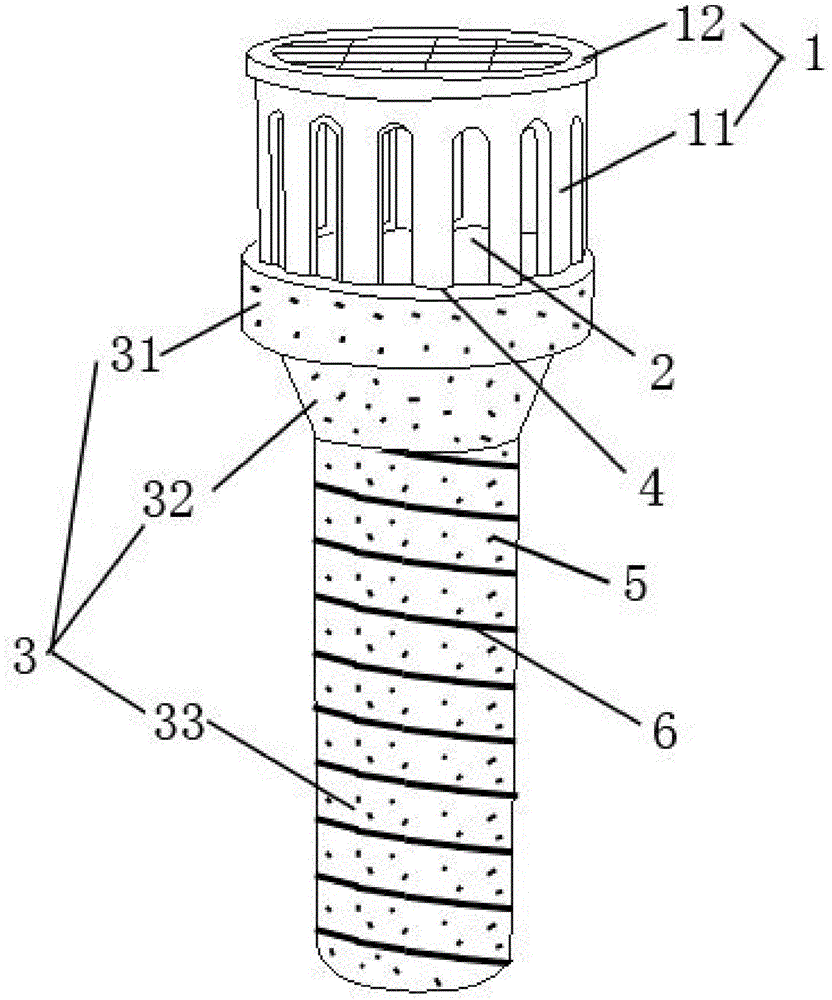 High-strength energy-saving environment-friendly burglarproof water drain pipe for bridge