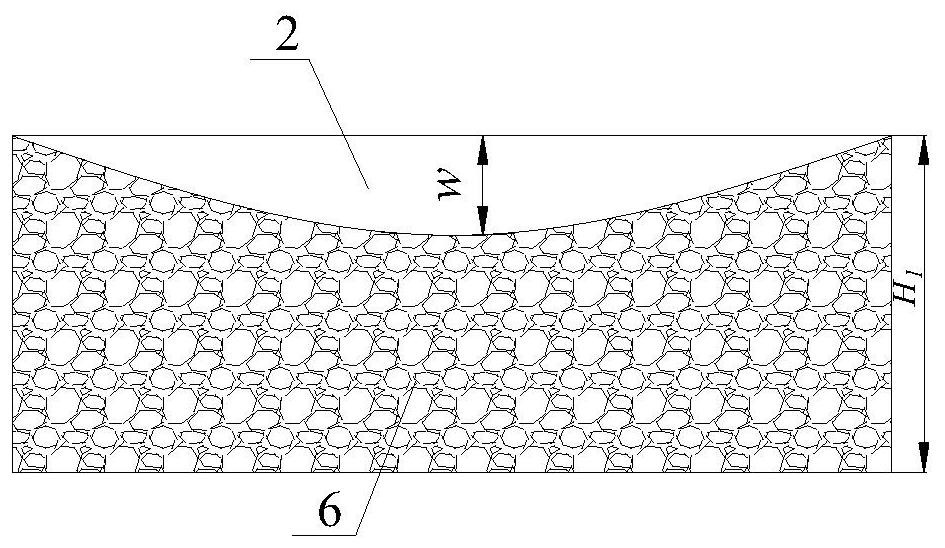 High-strength mining rock stratum migration grouting control and grouting amount calculation method