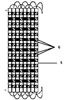 Wearing type LED physical therapy instrument and purpose