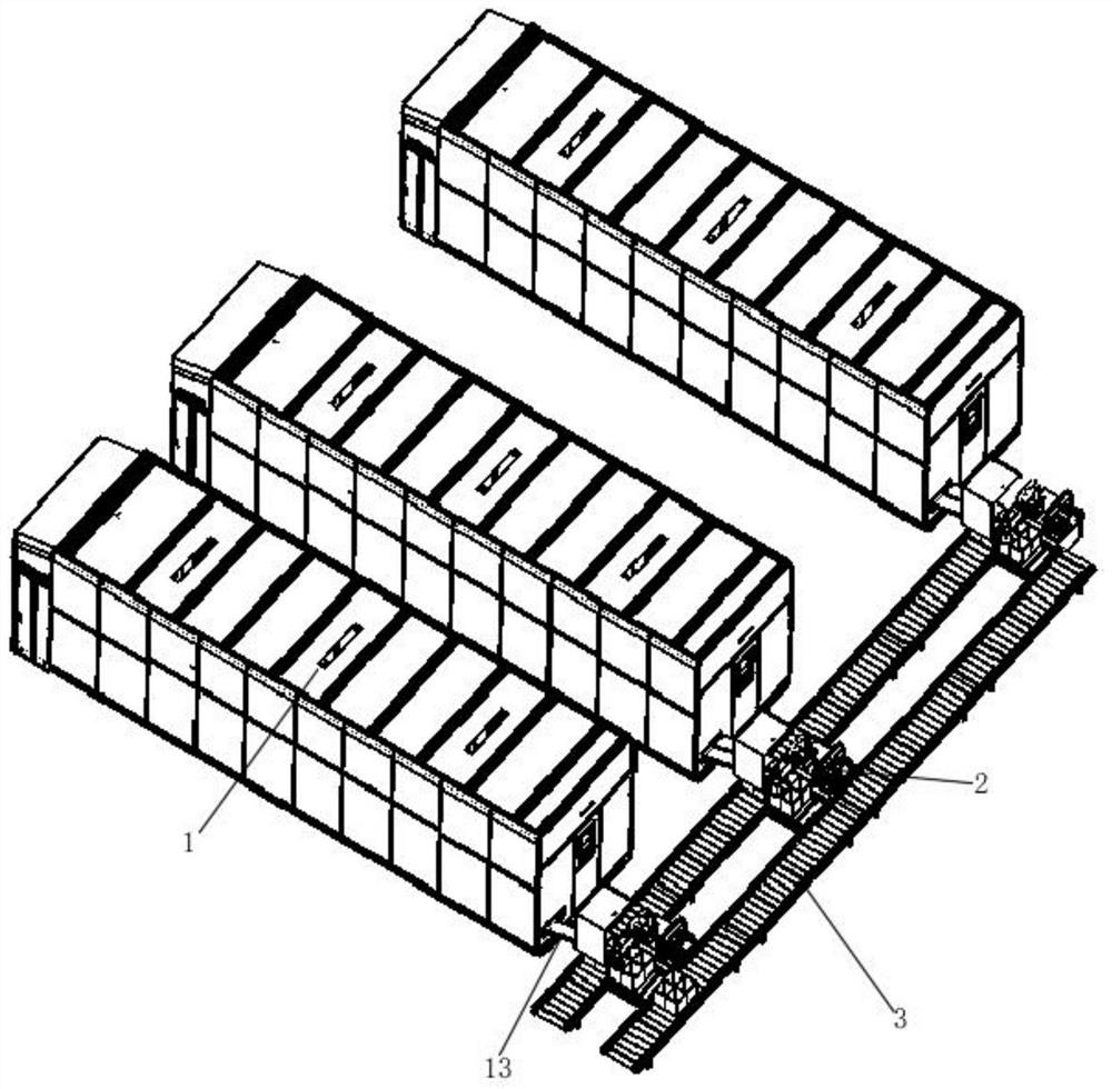 Intelligent material storing and sorting integrated mechanism based on precision control system