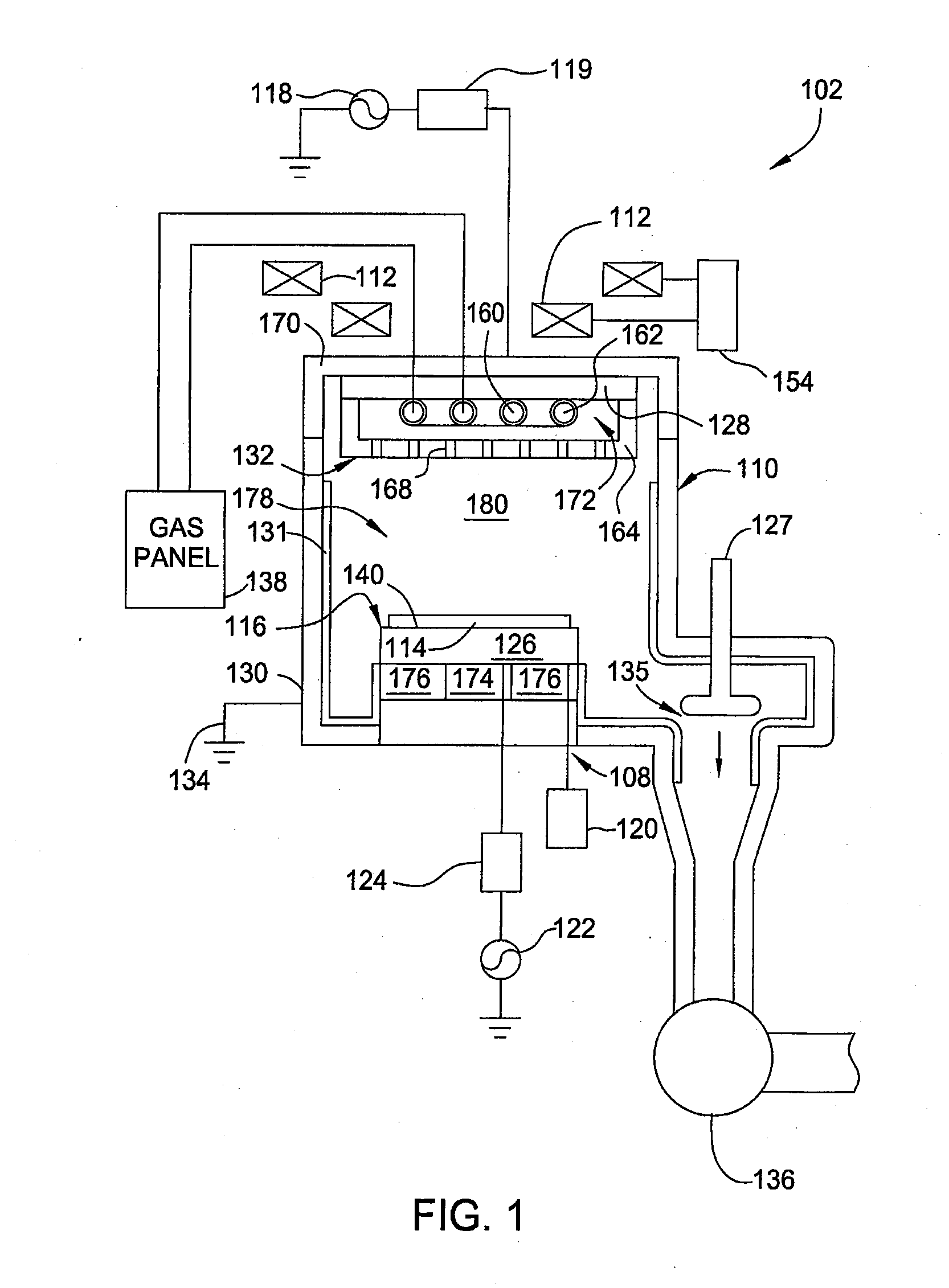 Gas flow diffuser