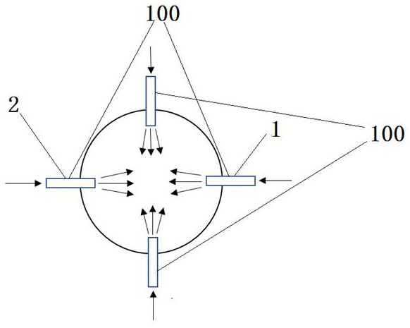 A direct contact fluid ice slurry generator and its preparation method