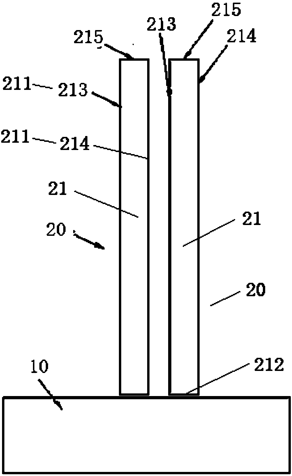 Honeycomb core structure and turbine honeycomb gland comprising same