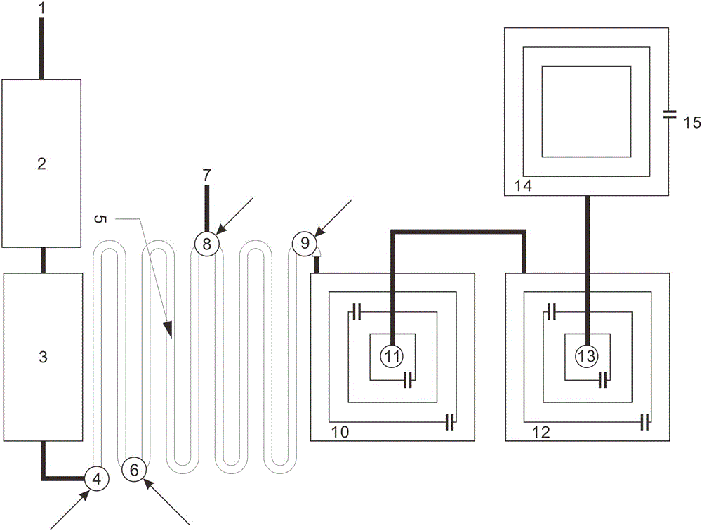 Printing and dyeing wastewater treating system