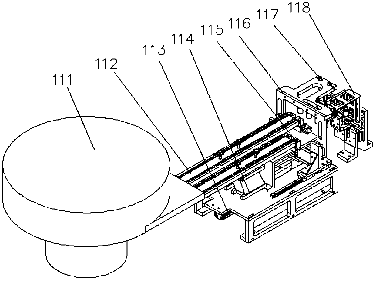 Linear eye drop bottle washing, filling, plugging and cap screwing integrated machine and method