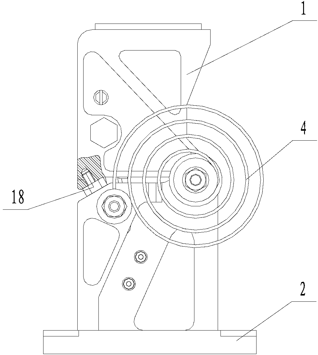 Bilateral double-spring driving unfolding mechanism