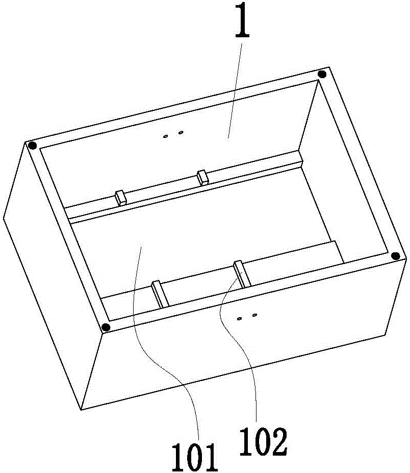 A kind of iron filings degreasing collector