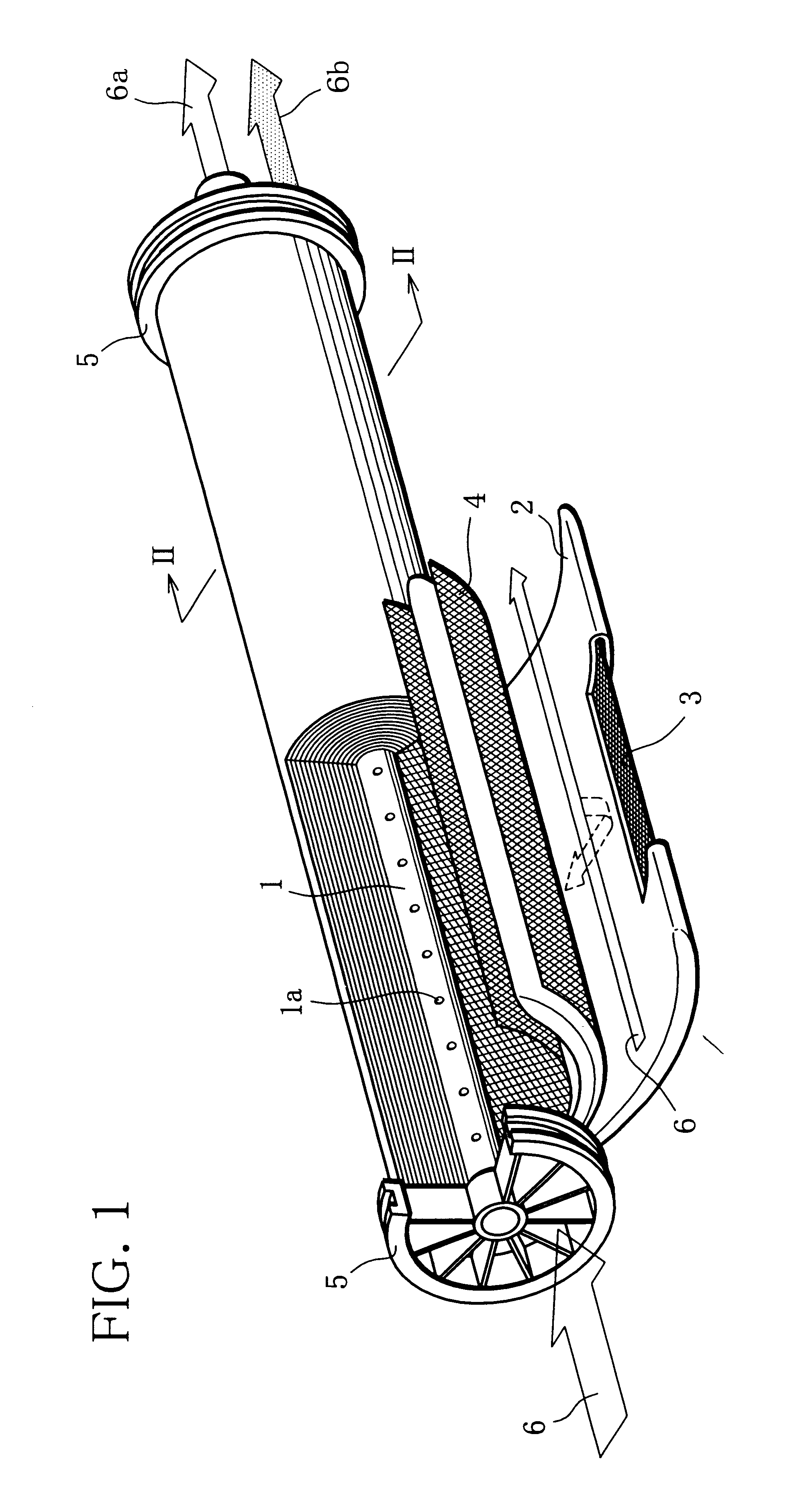 Spiral reverse osmosis membrane element, reverse osmosis membrane module using it, device and method for reverse osmosis separation incorporating the module