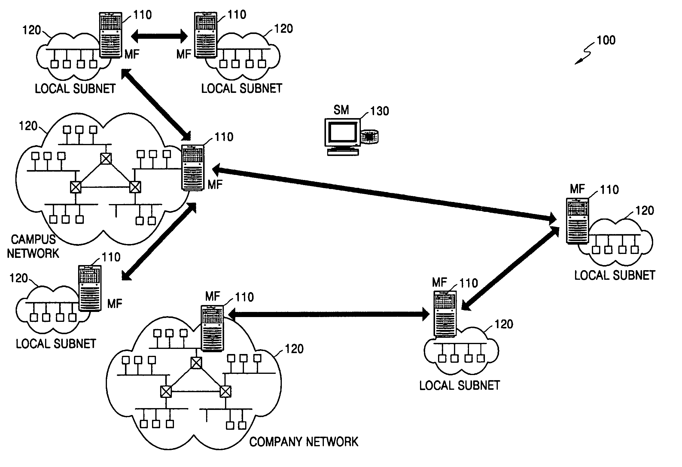 Relay multicast system and method for providing efficient group communication service