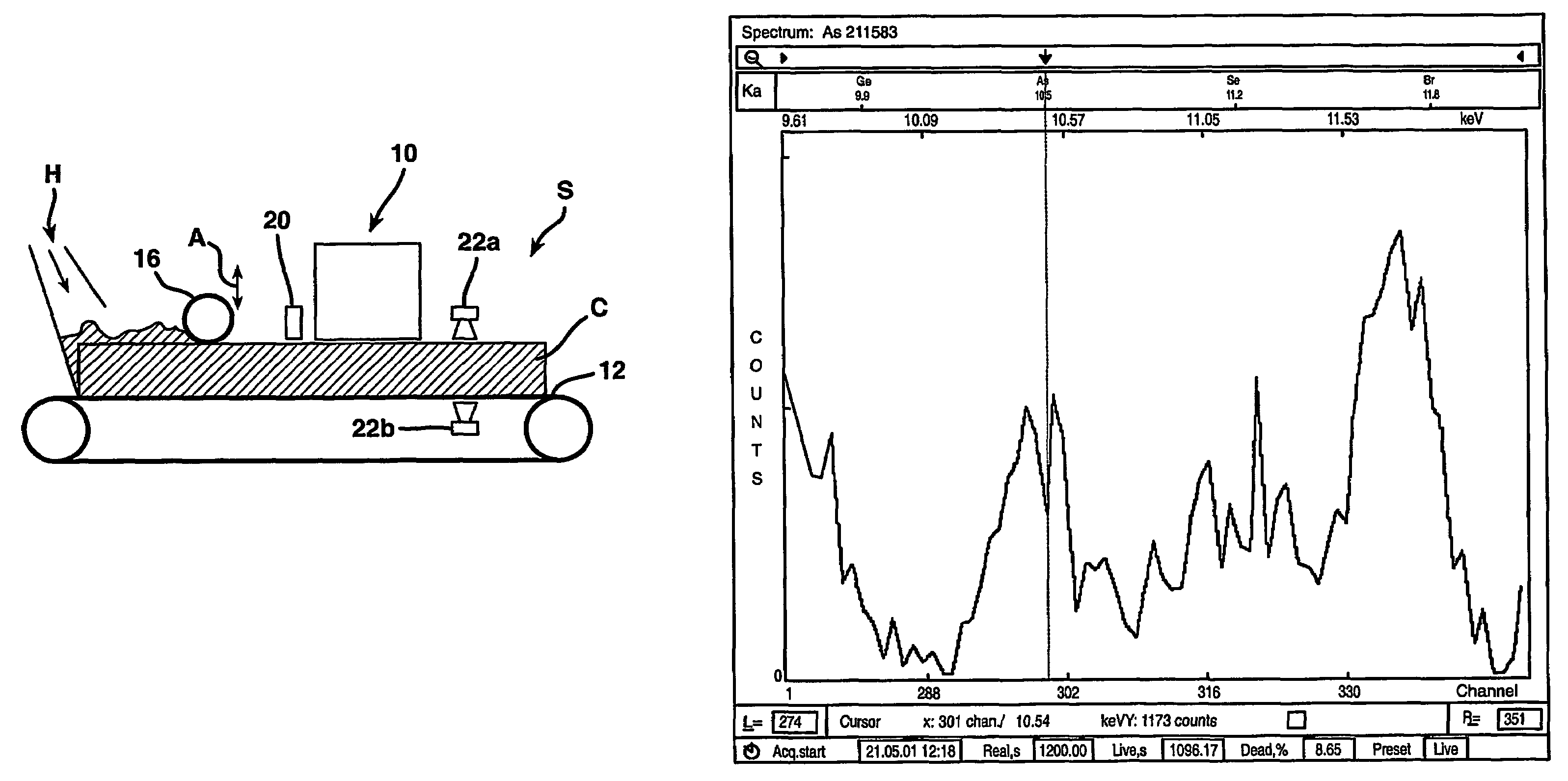 X-ray fluorescence measuring system and methods for trace elements