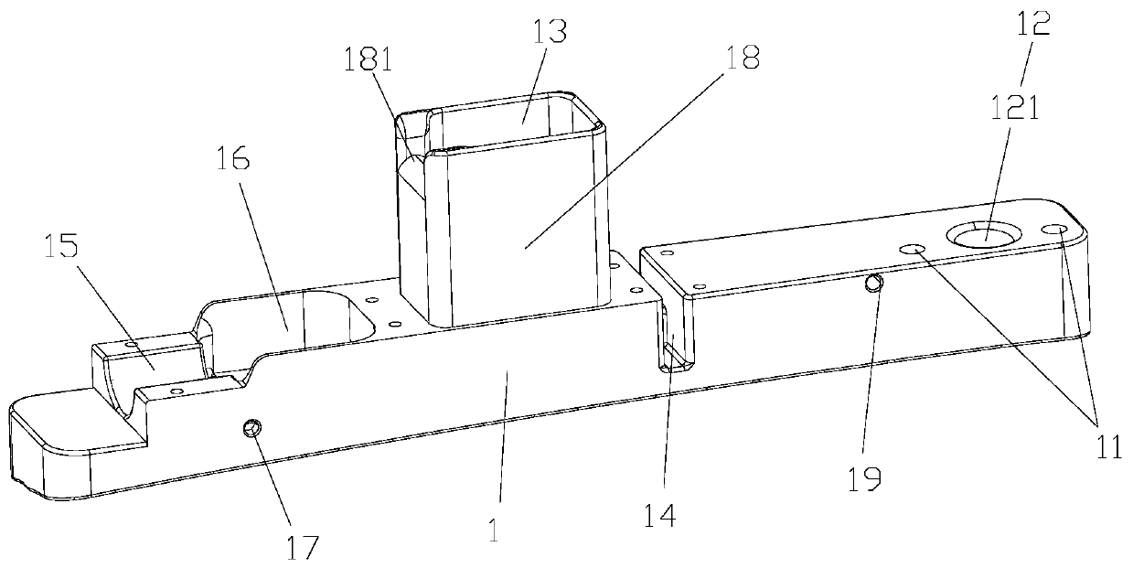 Mounting structure and vehicle with same