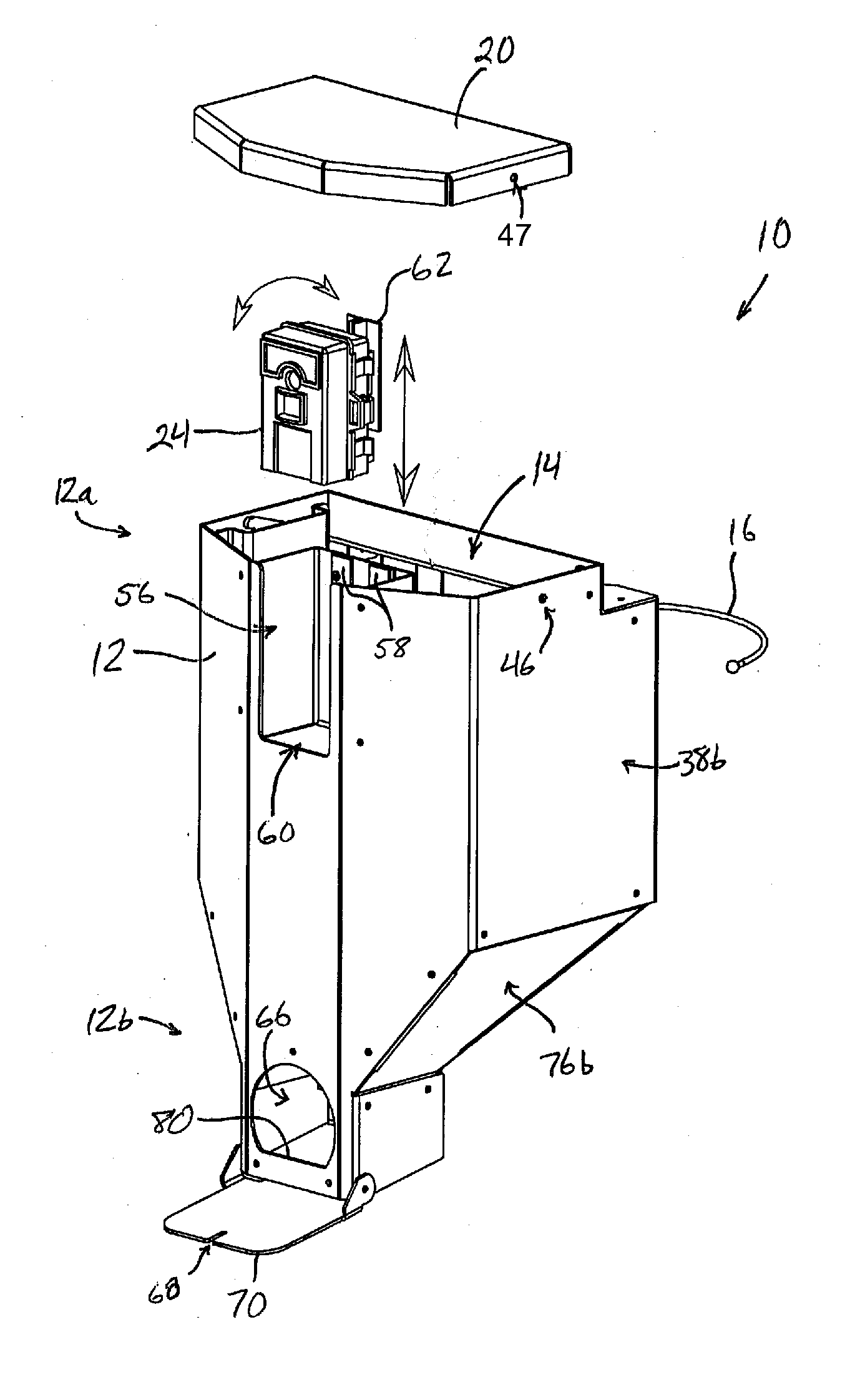 Dispensing system for granular products