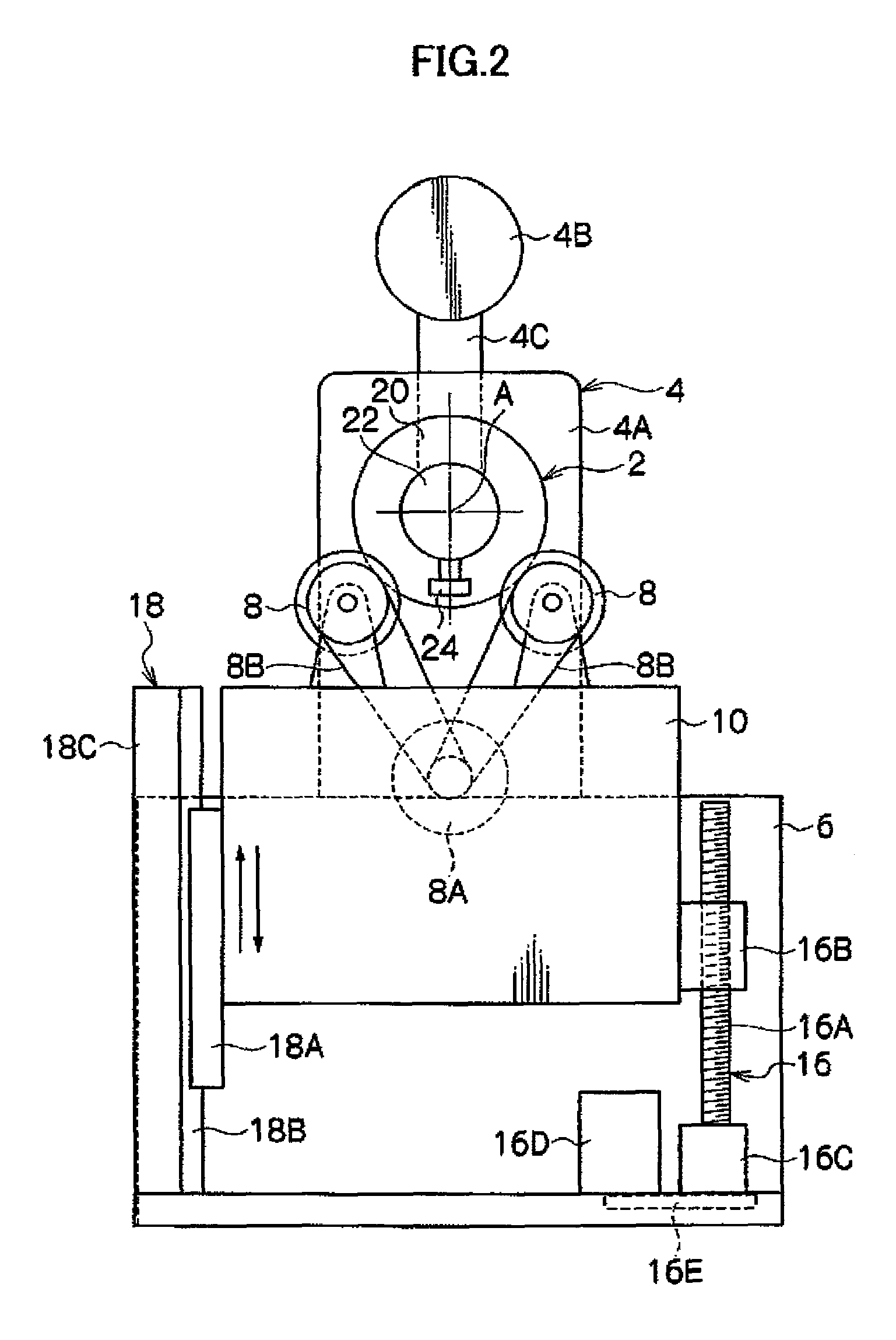 Device and method for forming end of coiled spring