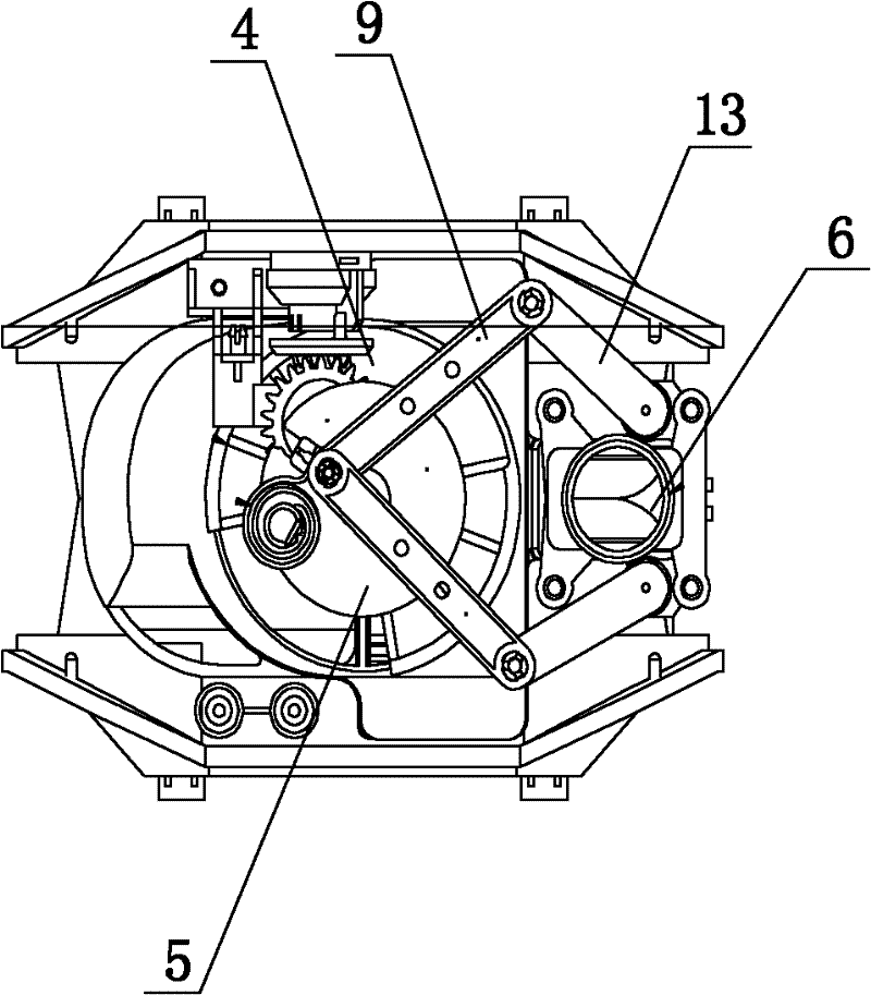 Heat value correction type diaphragm gas meter