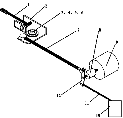 Graded-response load feedback control system for orchard ditchers and control method