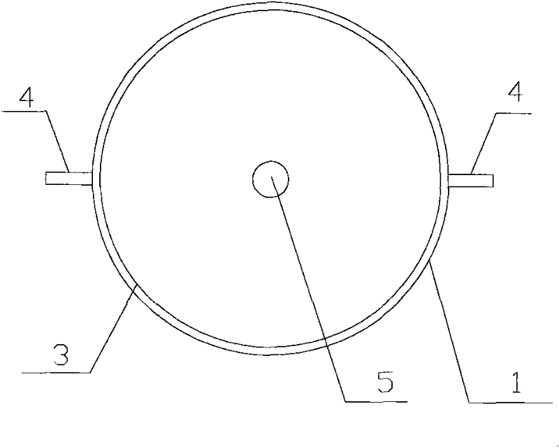 Electrochemical biological combined denitrification reactor