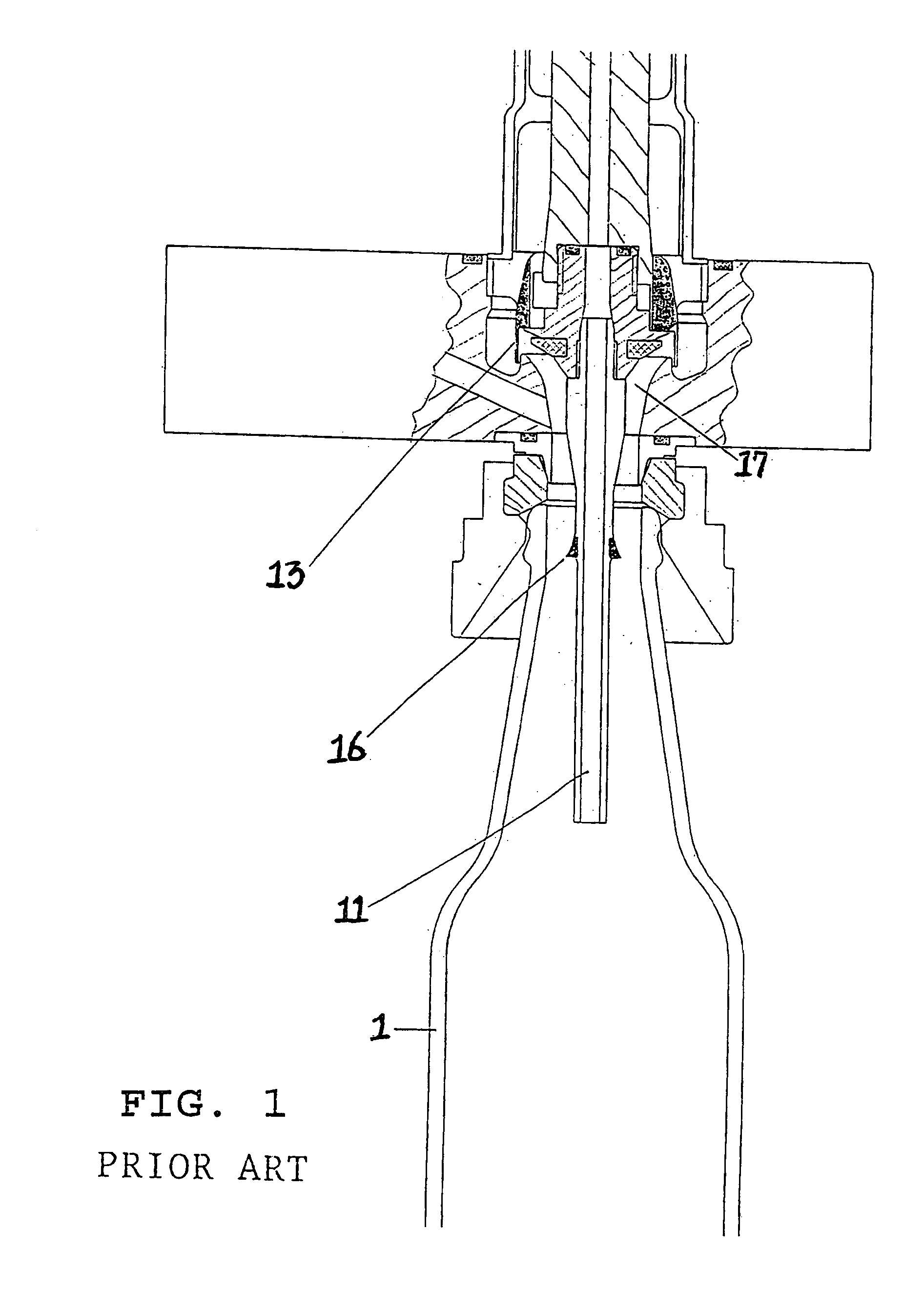 Beverage bottling plant for filling bottles with a liquid beverage material having a filling machine