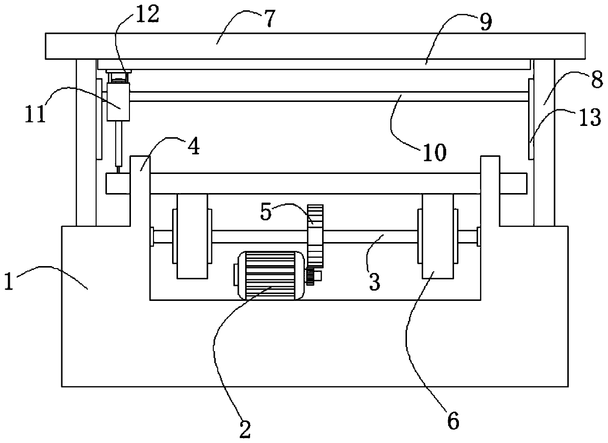 Automatic flaw detection device for steel pipe production