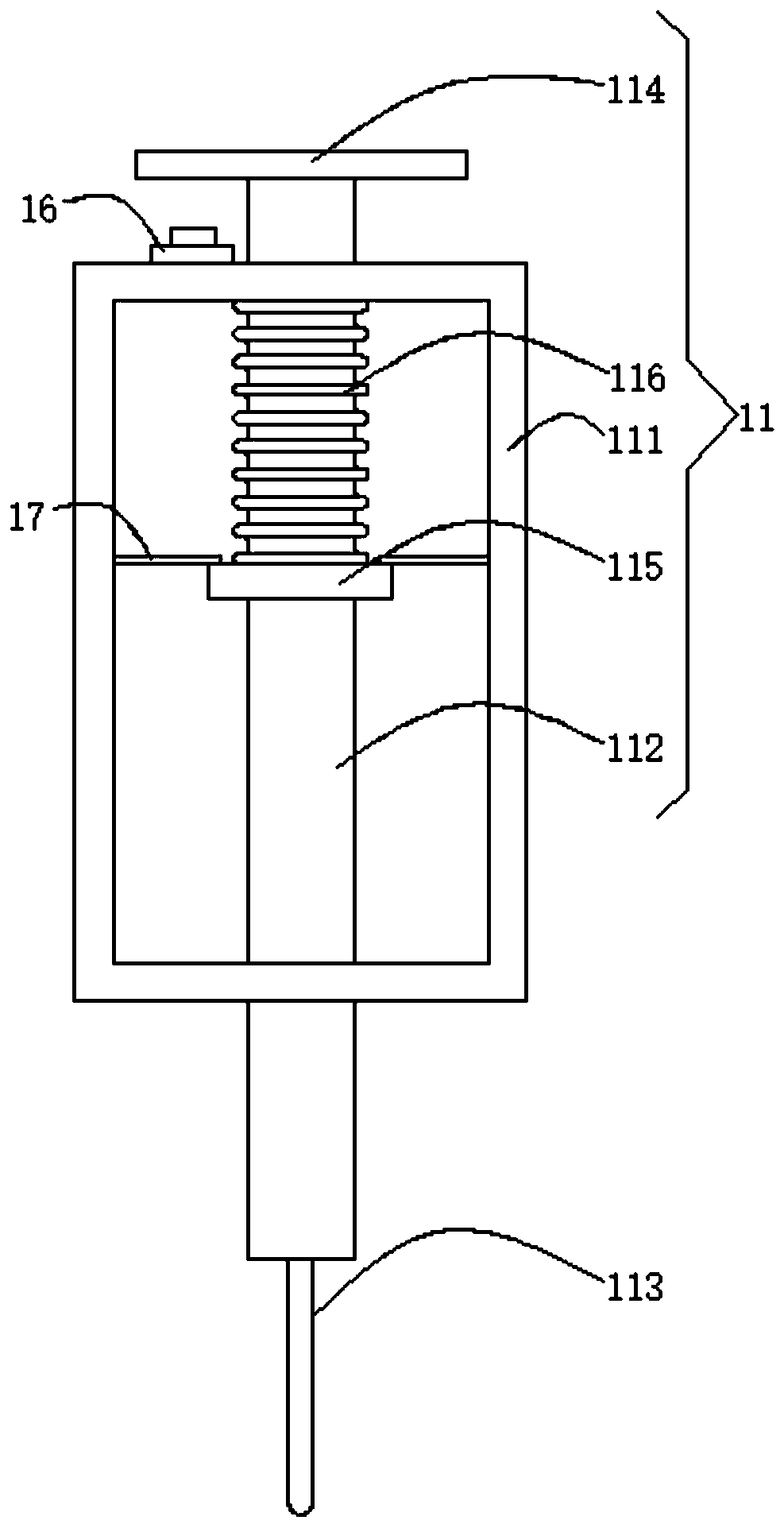 Automatic flaw detection device for steel pipe production