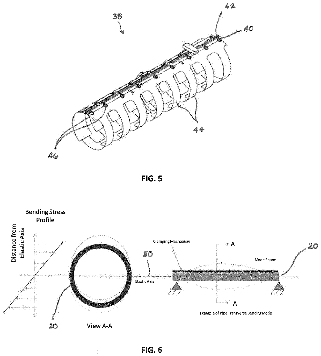 Apparatus and method for decreasing vibrational sensitivity of strain-based measurements of fluid flow parameters for a fluid flow within a conduit