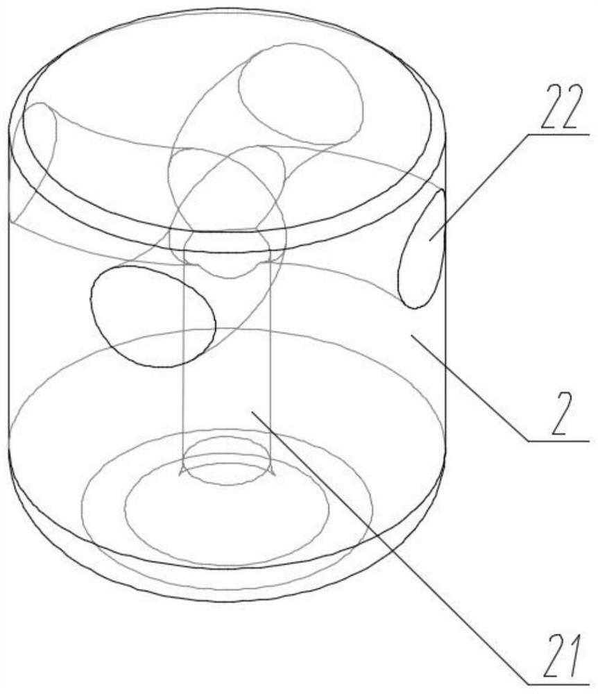 Eddy-current damage-free garlic peeling machine and using method thereof