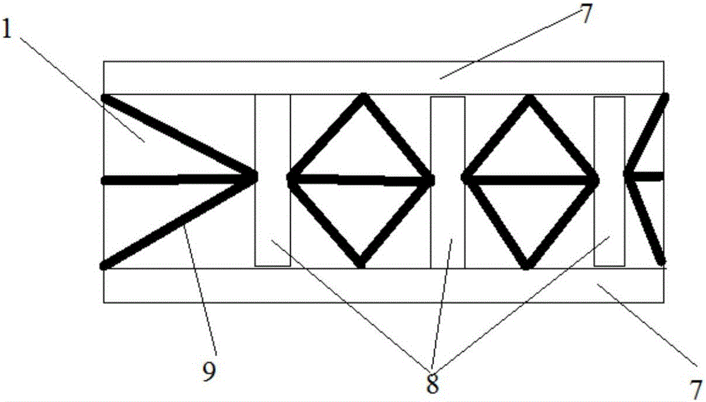 Shell of assembly body for assembling lithium battery and metal frame