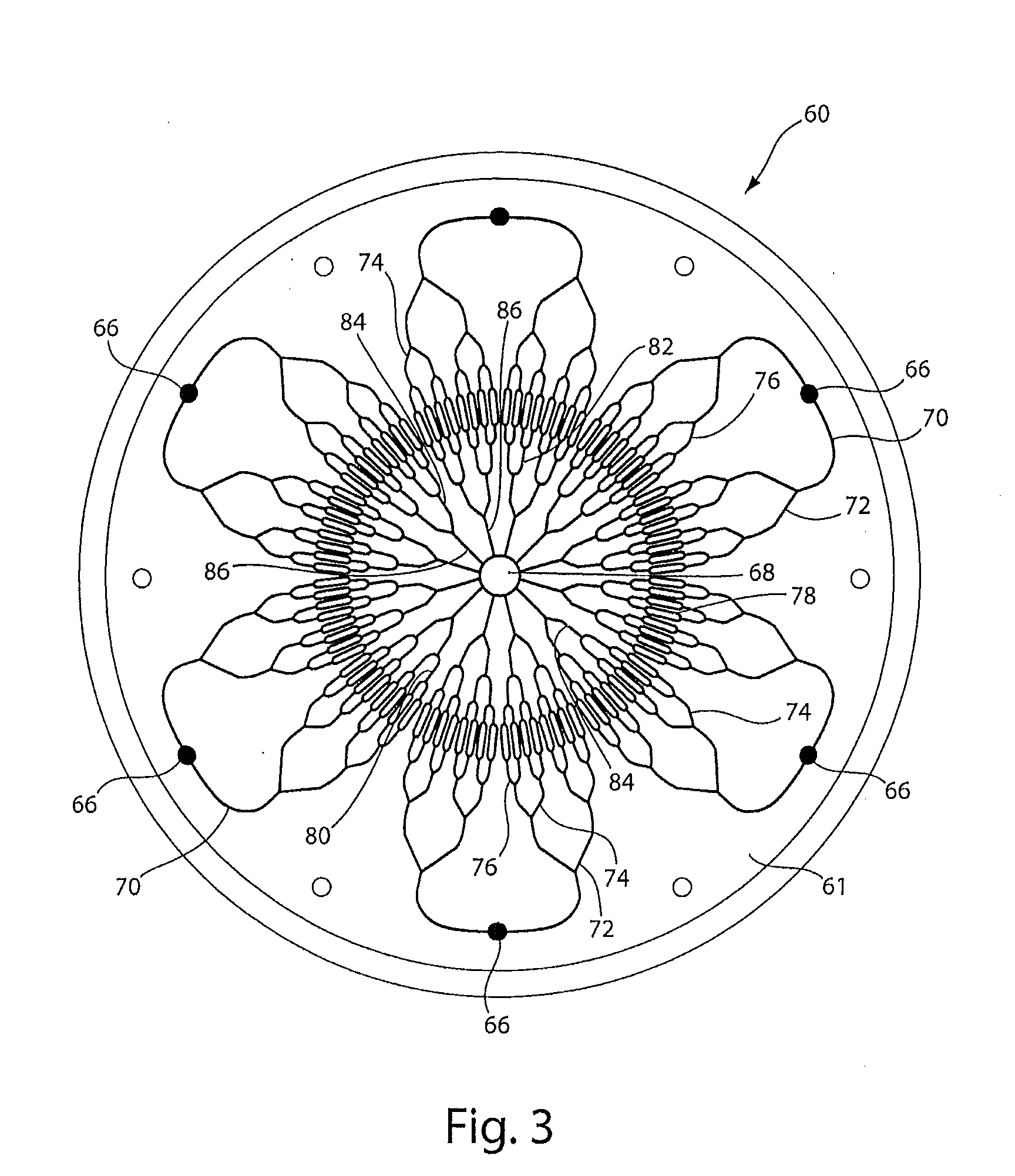 Biomimetic vascular network and devices using the same