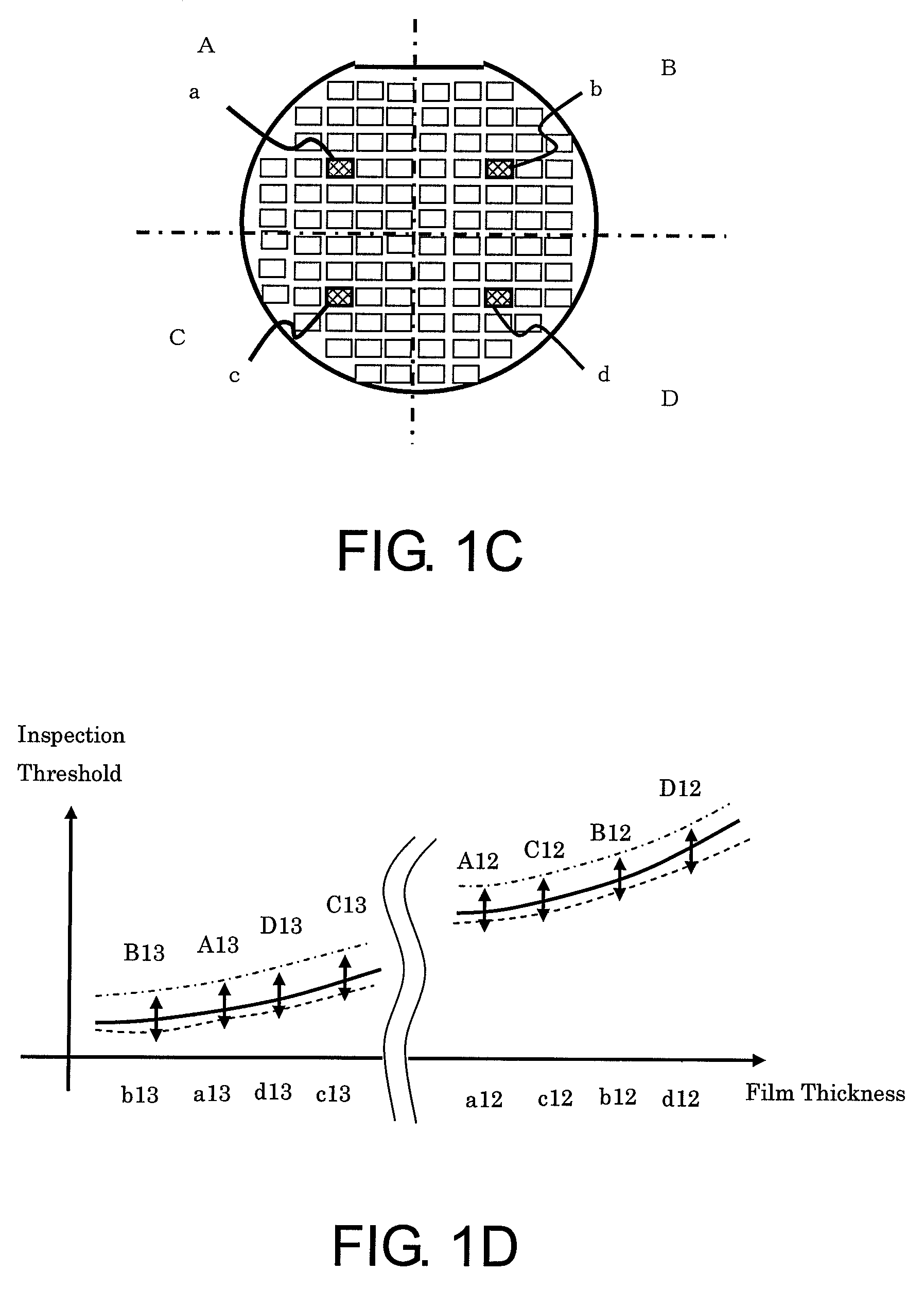 Optical inspection system for a wafer