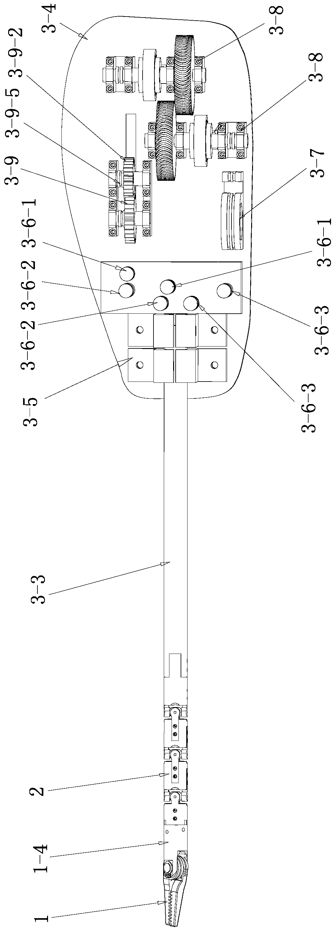 A hand-held flexible multi-joint surgical instrument for minimally invasive abdominal surgery