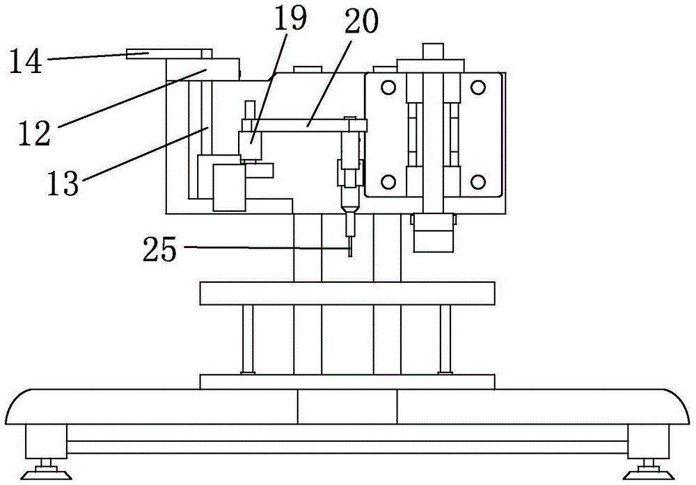 Dust removing device for motor production