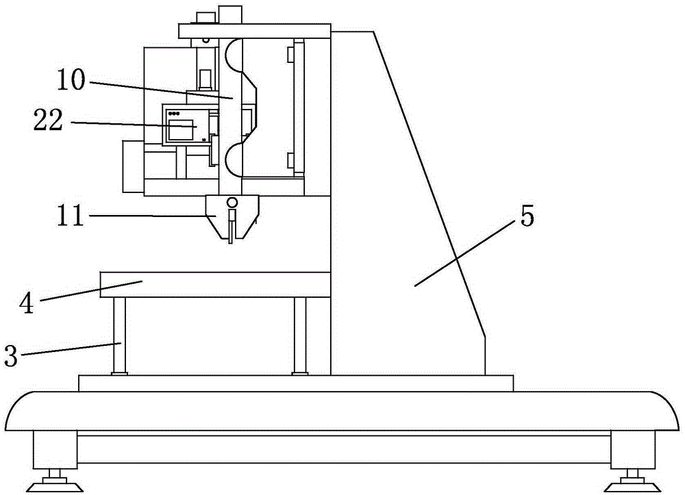 Dust removing device for motor production