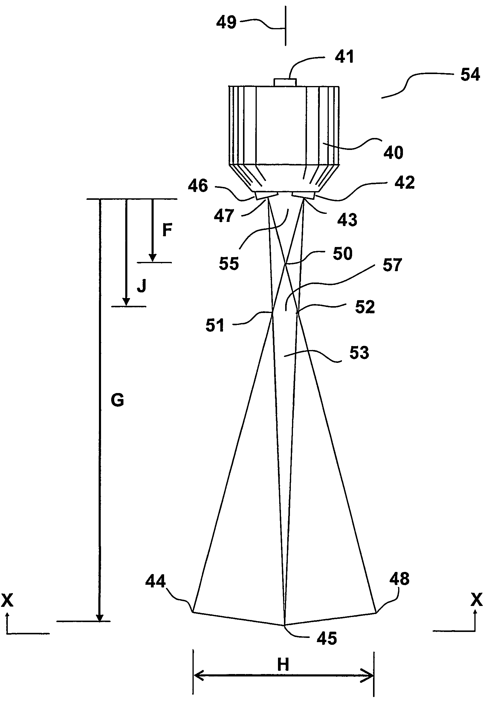 Nozzle and method for washing gas turbine compressors