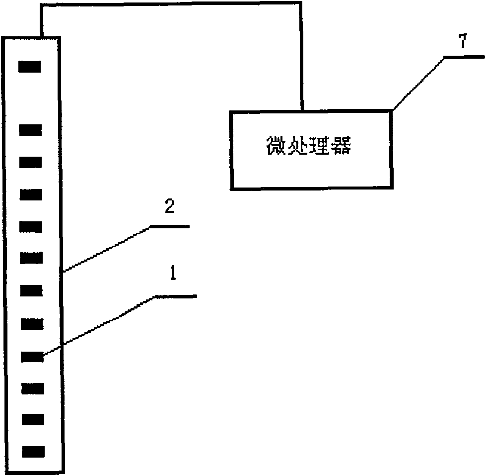 Heat-sensitive digital level transducer