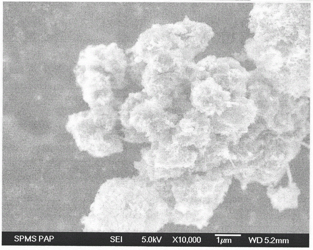 Preparation method of N-doped coated graphene micron silicon composite material