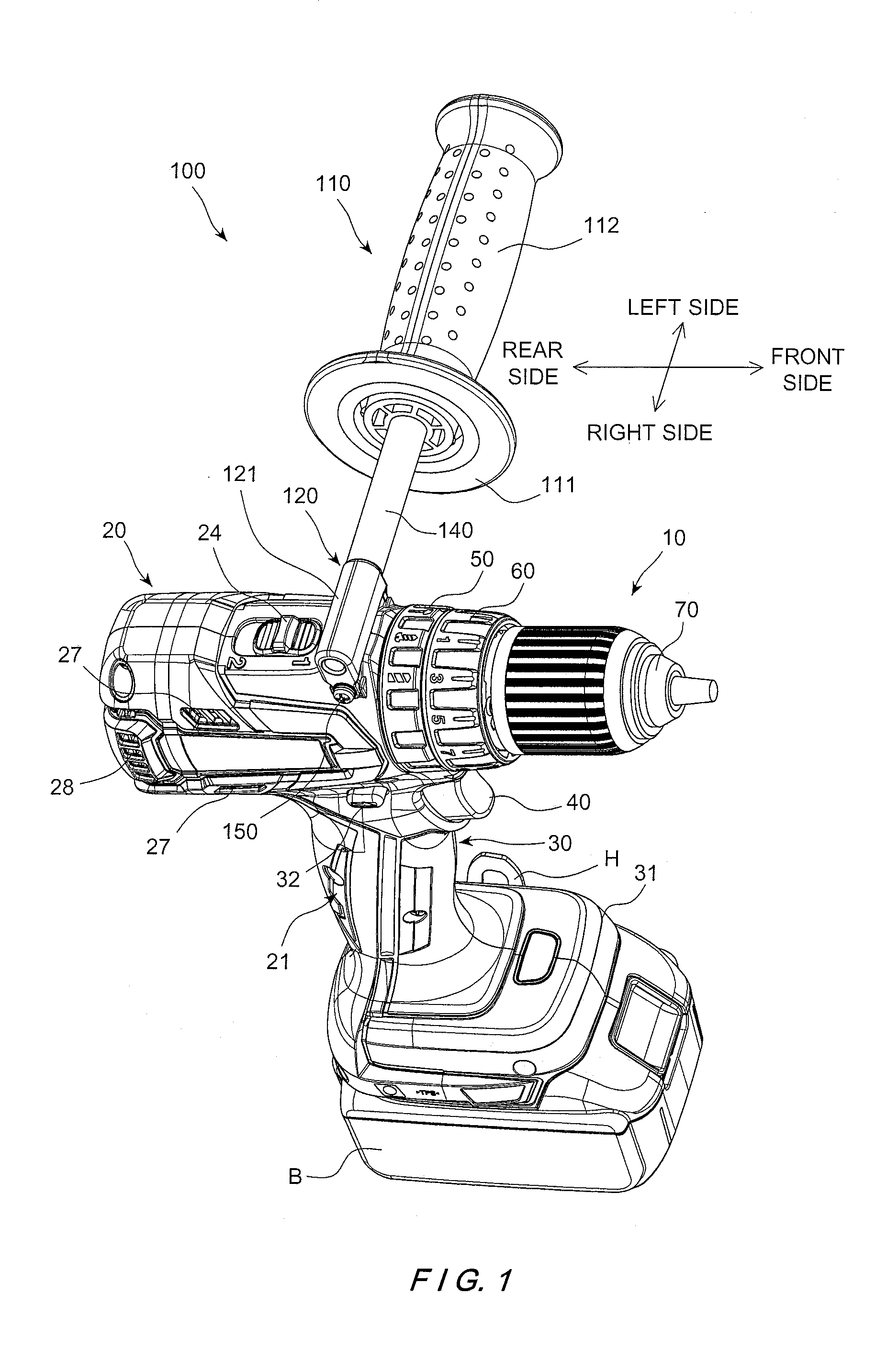 Power tool and power tool accessory member