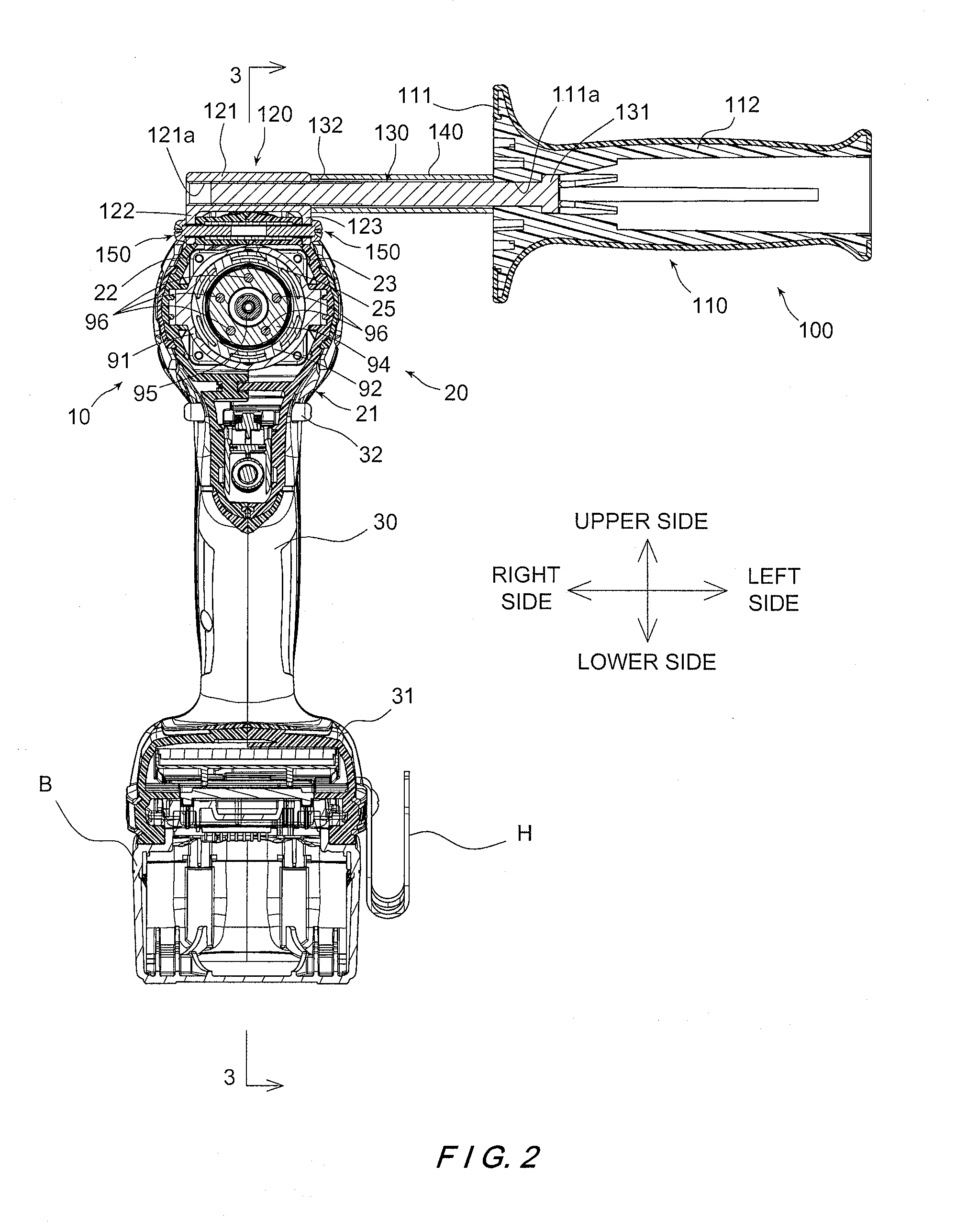 Power tool and power tool accessory member