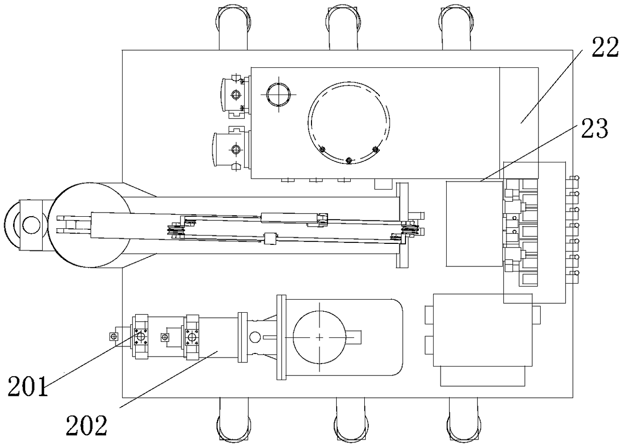 A spraying machine