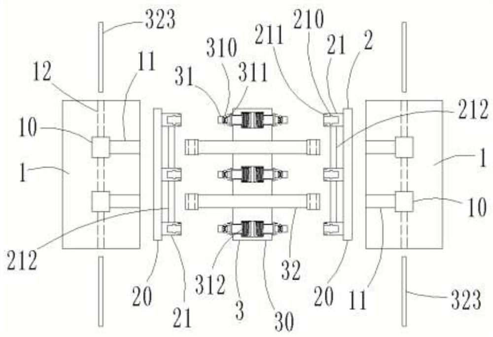 Anti-seismic type node device for prefabricated building wall connection