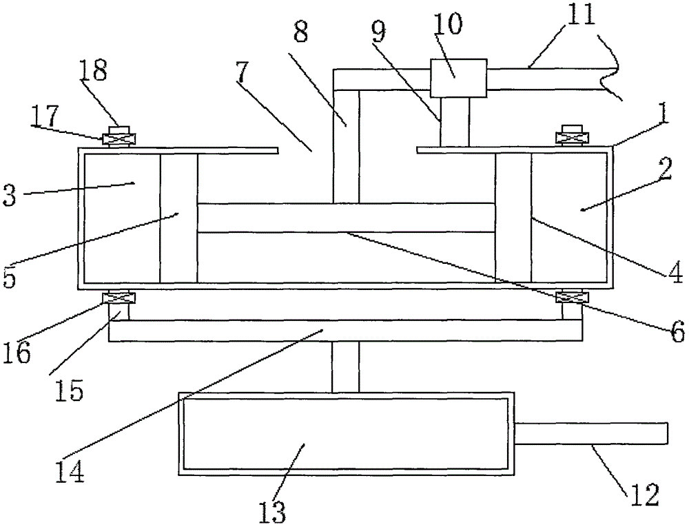 Double-head energy-saving compressor for heat pump