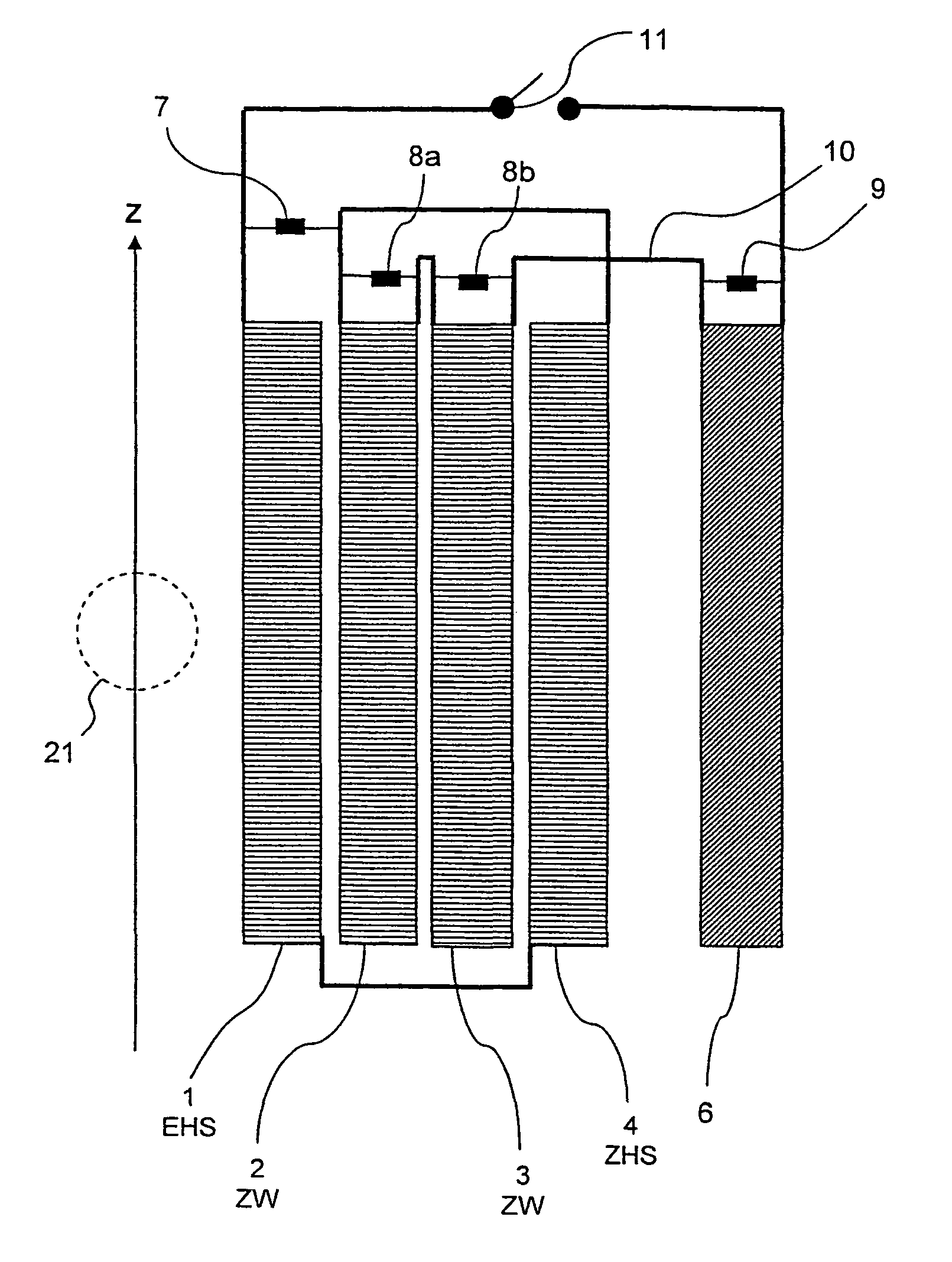 Superconducting magnet coil system with quench protection for the prevention of excessive localized currents