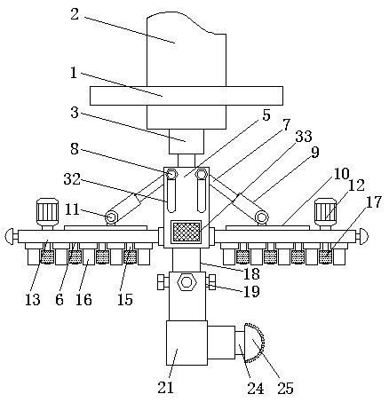 Mud scraper with anti-clogging function