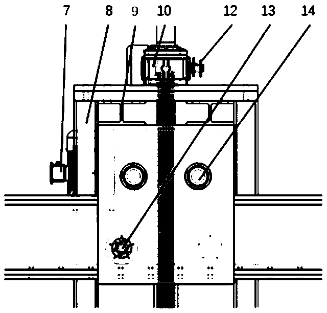 Automatic cotton roll carrying device