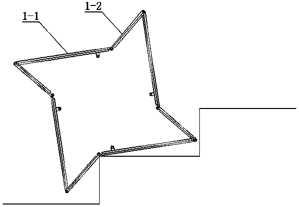 Adjusting device for pavement and step dual-purpose cleaning roller