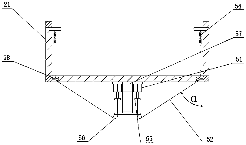 Integral movable cutting device with adjustable interval between cutting wires